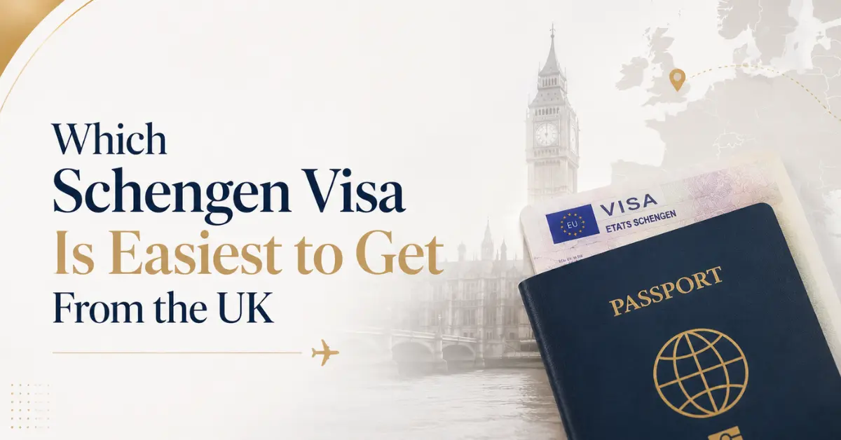 Which Schengen Visa Is Easiest to Get From the UK
